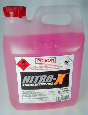 695996006145 Nitro-x prorace hp173/25% hd nitro 4 litre bottle