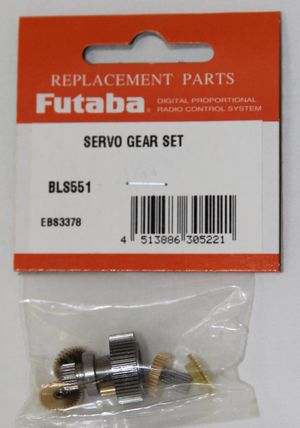 FUTSGBLS551 Brushless Servo Gear Set BLS551 