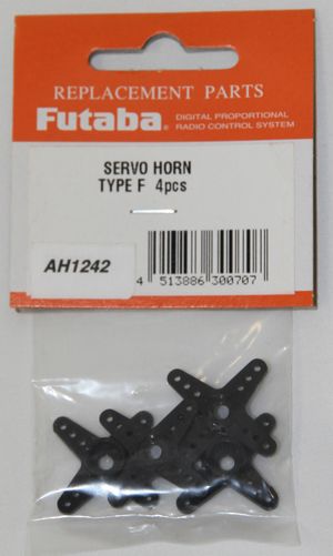 FUTSHRNF Servo Horn F 4pcs / pack